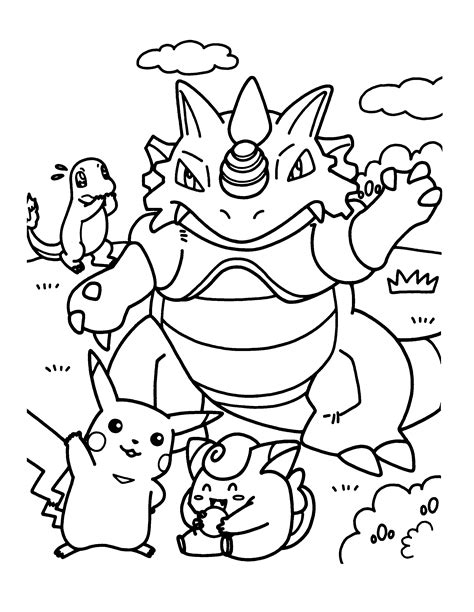 pokemon colouring in pages|Pokemon Coloring Pages (Free PDF Printables)